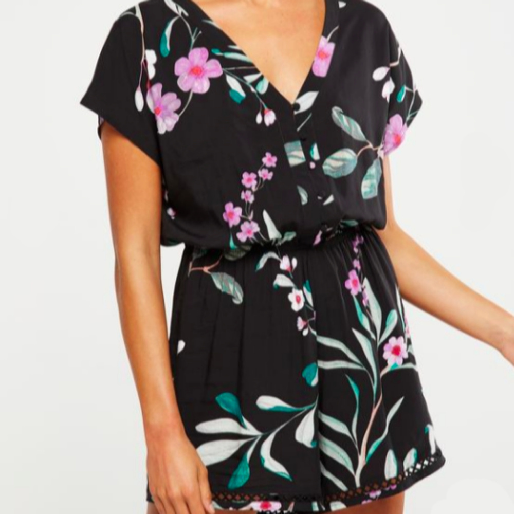 Floral Romper